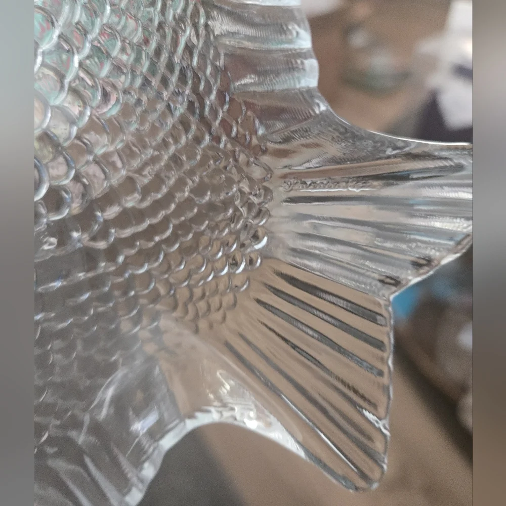 Pasabahce Marine Crystal Elegant Clear Fish-Shaped Glass